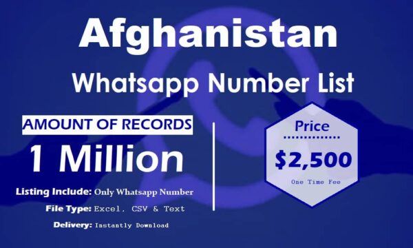 Afghanistan Whatsapp Database Trial