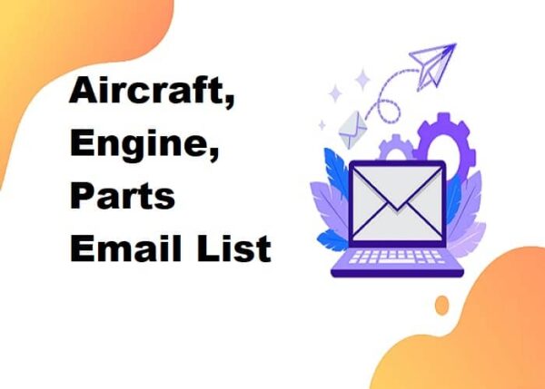 Aircraft, Engine, Parts Business Email Database