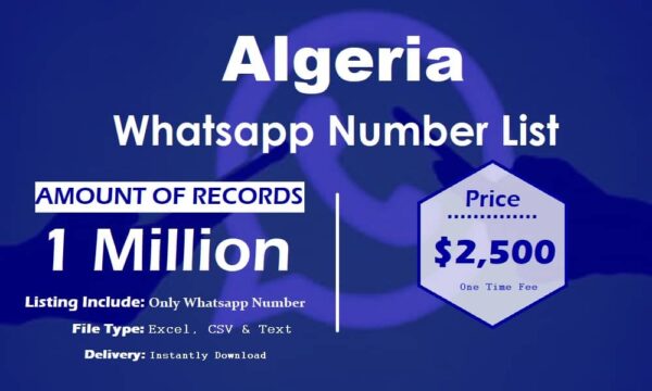 Algeria Whatsapp Database 1 Million