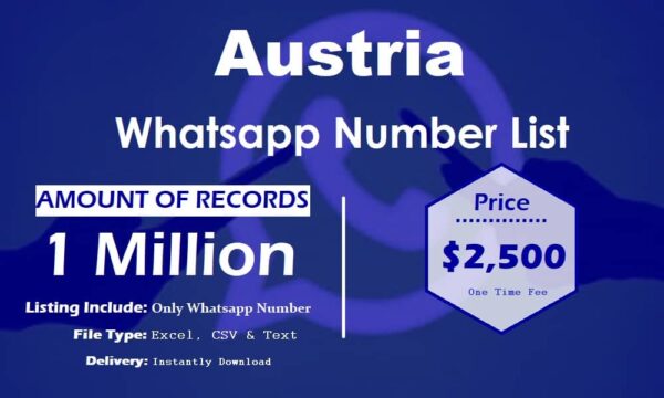 Austria Whatsapp Database 1 Million