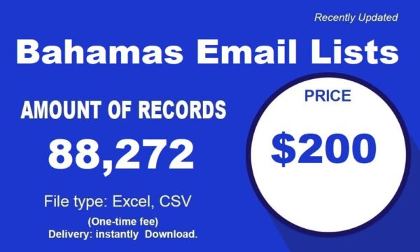 Bahamas Business Email Databases