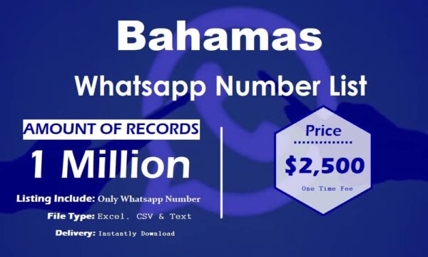 Bahamas Whatsapp Database 100K