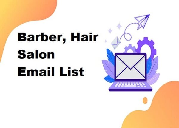 Barber, Hair Salon Business Email Database