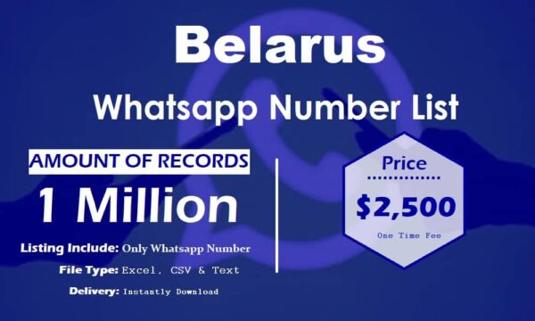 Belarus Whatsapp Database 1 Million