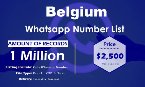 Belgium Whatsapp Database 1 Million