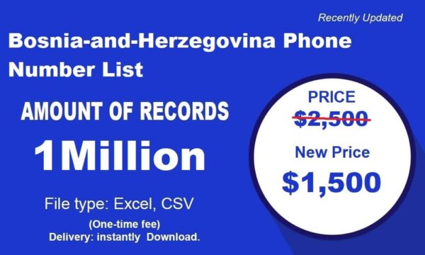 Bosnia and Herzegovina Number Material 1 Million