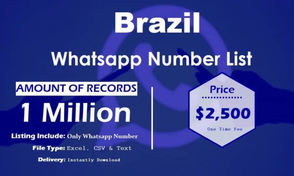 Brazil Whatsapp Database 1 Million