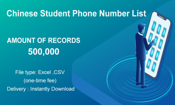 Chinese Student Number Material Trial