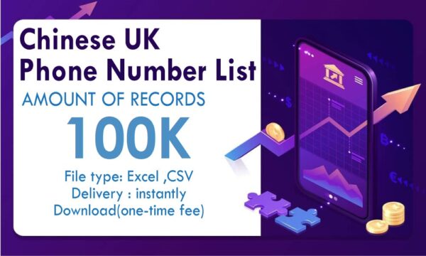 Chinese UK Number Material Business Order