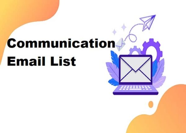 Communication Business Email Database