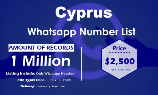 Cyprus Whatsapp Database 100K