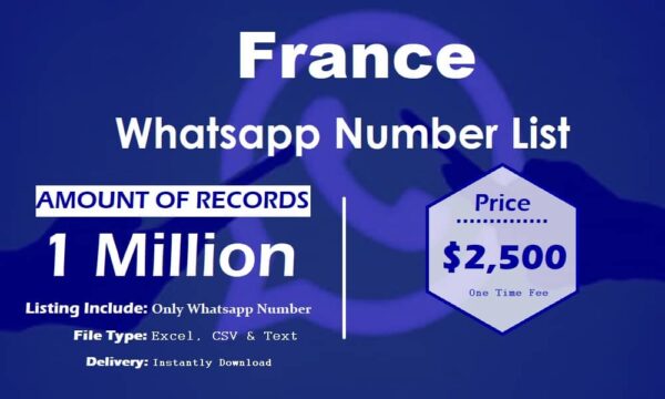 France Whatsapp Database 3 Million