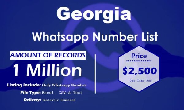 Georgia Whatsapp Database 100K