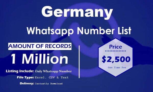 Germany Whatsapp Database 1 Million