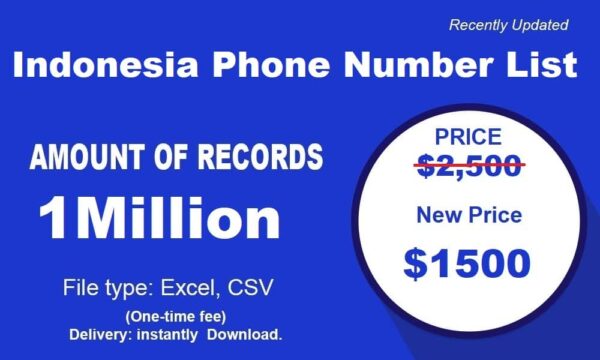 1 Million Full  Indonesia Number Material