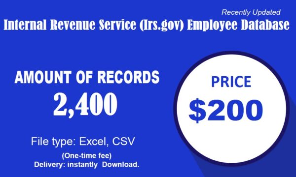 Internal Revenue Service (irs.gov) Employee Database