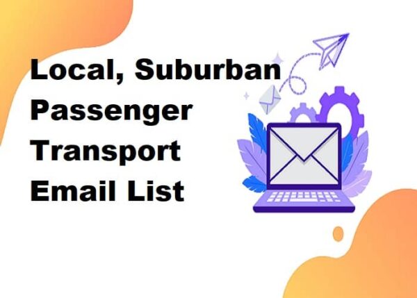 Local, Suburban Passenger Transport Business Email Database