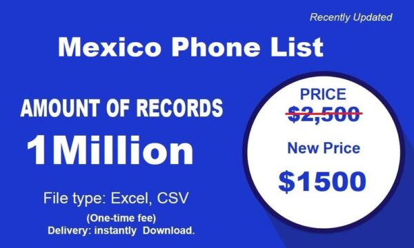 1 Million Full  Mexico Number Material