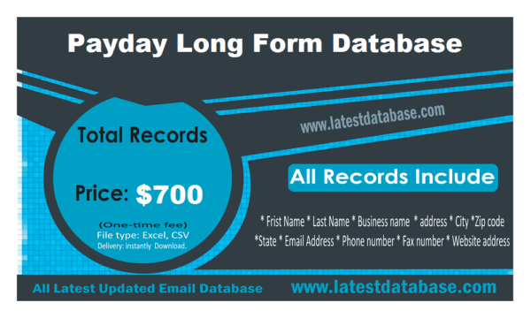 100k Payday Long Form Data