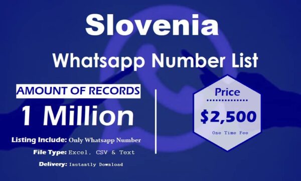 Slovenia Whatsapp Database 100K