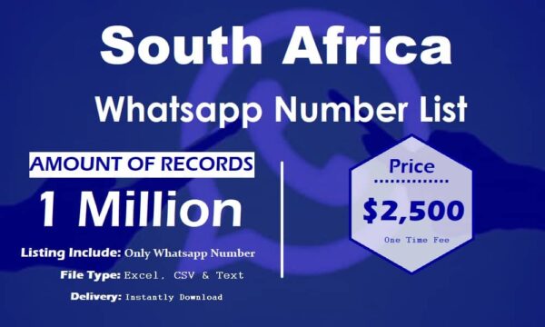 South Africa Whatsapp Database 1 Million