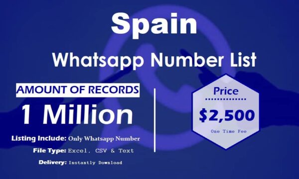 Spain Whatsapp Database 5 Million