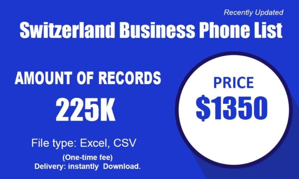 Switzerland Business Number Material