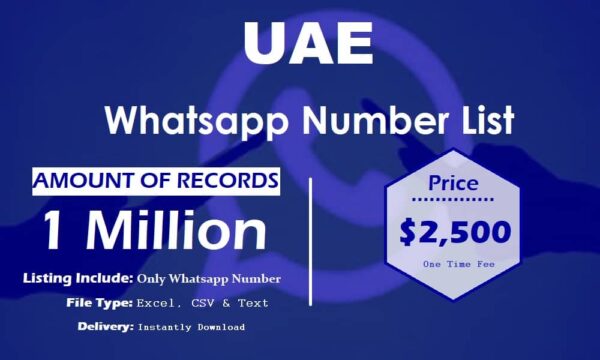 UAE Whatsapp Database Trial