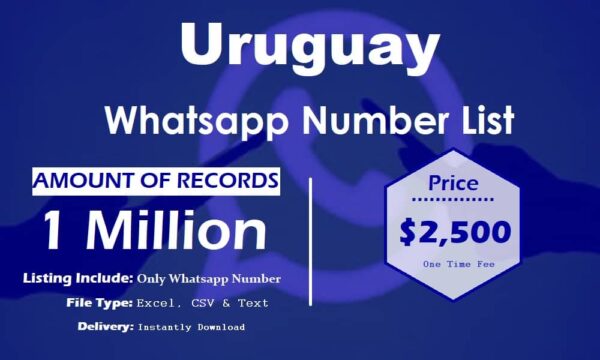 Uruguay Whatsapp Database Trial