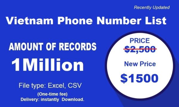 1 Million Full  Vietnam Number Material