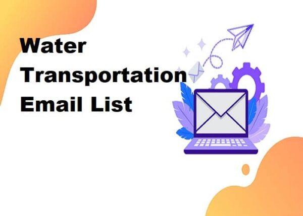 Water Transportation Business Email Database