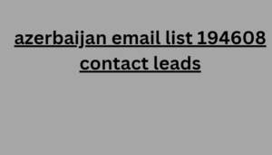 azerbaijan email list 194608 contact leads