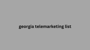 georgia telemarketing list 