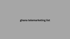 ghana telemarketing list 